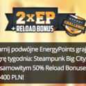 2xEP i reload bonus kasynowy w EnergyCasino