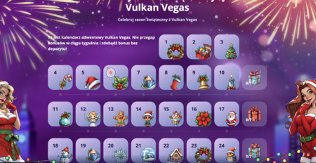 Celebruj sezon świąteczny z Vulkan Vegas