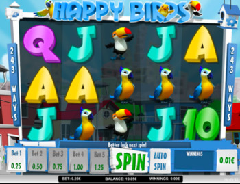 Happy Birds video slot od iSoftBet